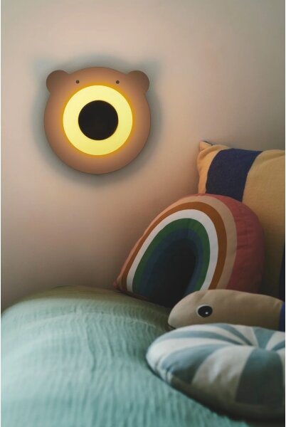 Nordlux - Dětské nástěnné svítidlo BRUNA BEAR 1xE14/25W/230V medvěd