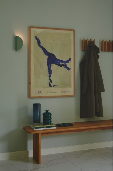 Nordlux - Nástěnné svítidlo MODEL 1xE14/25W/230V zelená