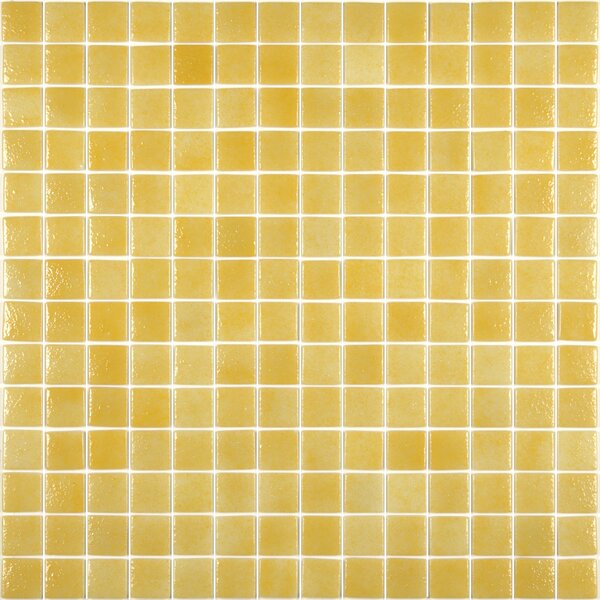 Hisbalit Skleněná mozaika žlutá Mozaika 152A 2,5x2,5 (33,3x33,3) cm - 25152ALH