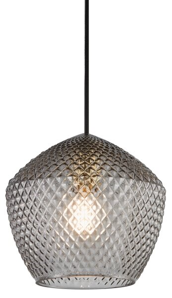 Nordlux - Lustr na lanku ORBIFORM 1xE27/40W/230V černá/šedá