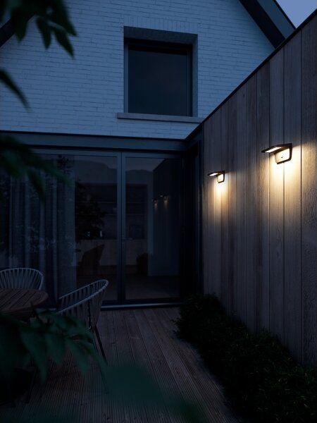 Nordlux - LED Solární nástěnné svítidlo se senzorem AGENA LED/5W/3,7V IP44