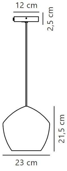 Nordlux - Lustr na lanku ORBIFORM 1xE27/40W/230V černá/šedá