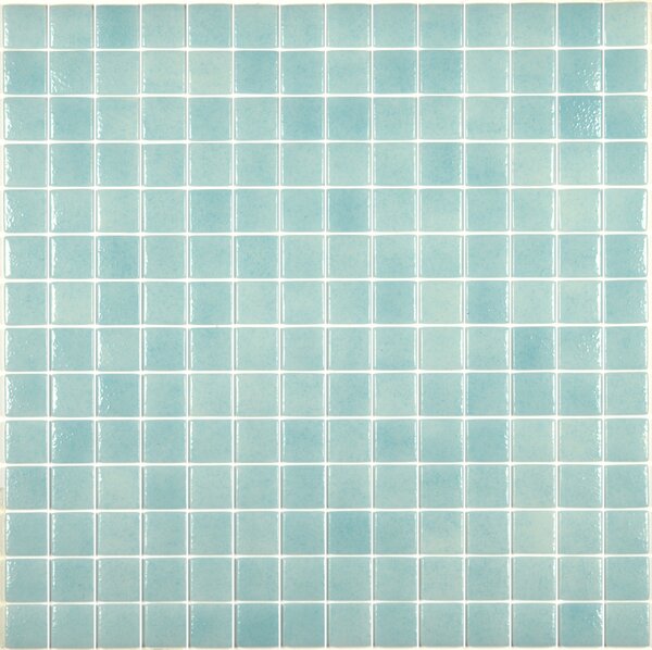 Hisbalit Skleněná mozaika modrá Mozaika 364A 2,5x2,5 (33,3x33,3) cm - 25364ALH