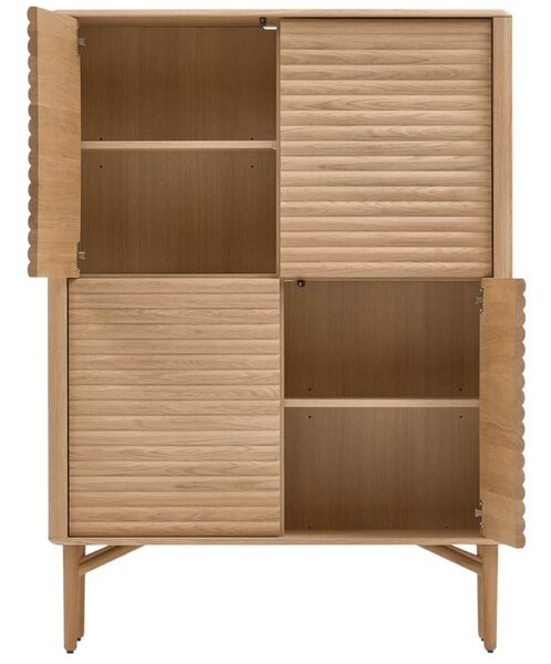 Dubová komoda Kave Home Lenon 104,5 x 40 cm