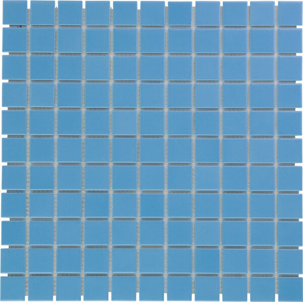 The Mosaic Factory Keramická mozaika modrá Mozaika Blue Glossy 23 2,3x2,3 (30x30) cm - AF230075