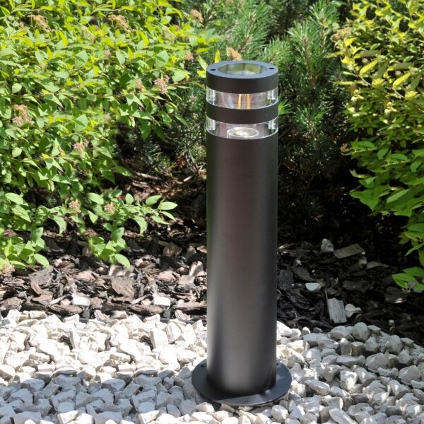 Venkovní lampa RINO 1xE27/12W/230V IP54 44 cm černá