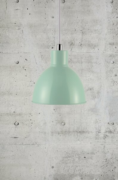 Nordlux - Lustr na lanku POP 1xE27/40W/230V mintová