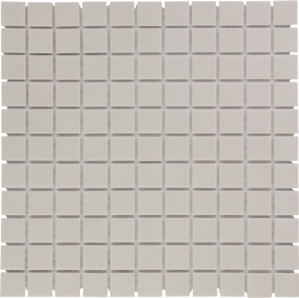 The Mosaic Factory Keramická mozaika béžová Mozaika 2 White 2,3x2,3 (30x30) cm - LO2310