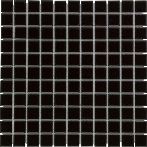 FIN Keramická mozaika černá Mozaika Black Glossy 23 2,3x2,3 (30x30) cm - WAF230317
