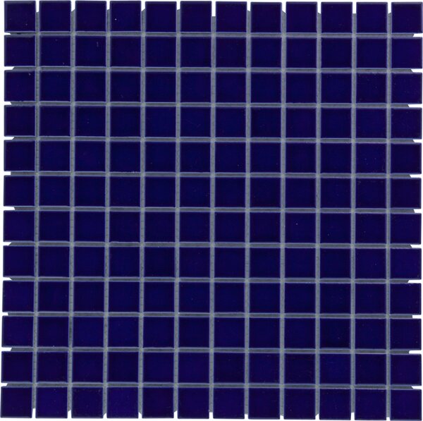 The Mosaic Factory Keramická mozaika modrá Mozaika Dark Blue Glossy 23 2,3x2,3 (30x30) cm - AF230080