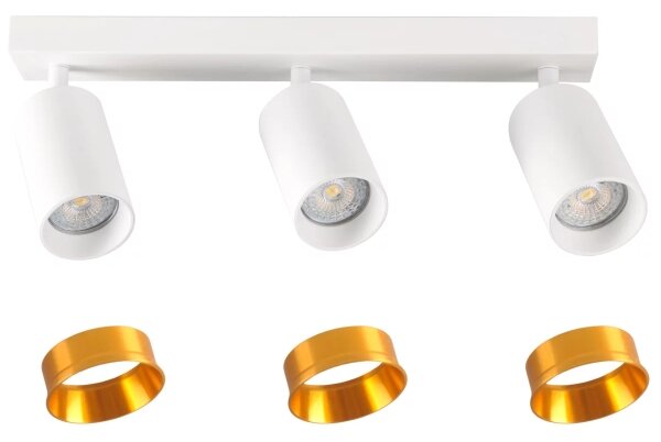 Bodové svítidlo MARIBEL 3xGU10/10W/230V bílá