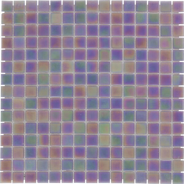 The Mosaic Factory Skleněná mozaika šedá Mozaika Light Grey Pearl 2x2 (32,3x32,3) cm - GMP134