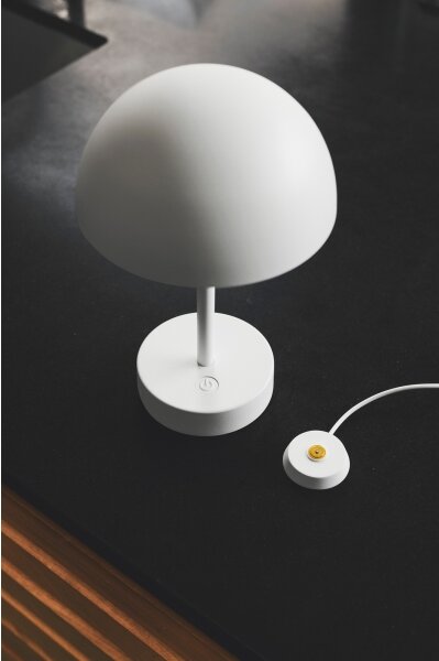 Nordlux - LED Stmívatelná nabíjecí stolní lampa ELLEN LED/2,8W/3,7V IP44 bílá