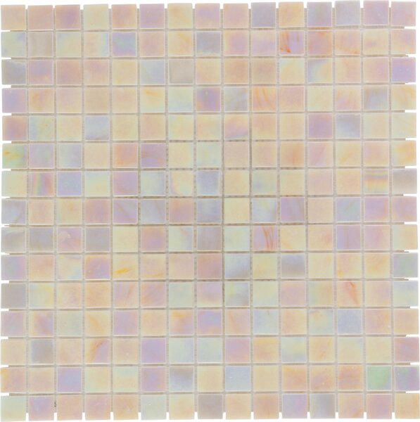 The Mosaic Factory Skleněná mozaika růžová Mozaika Light Pink Pearl 2x2 (32,3x32,3) cm - GMP304