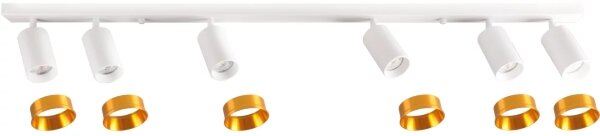 Bodové svítidlo MARIBEL 6xGU10/10W/230V bílá