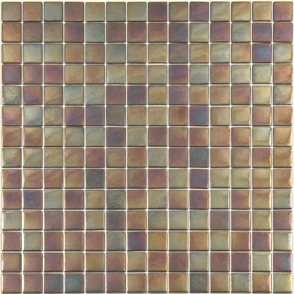 Hisbalit Skleněná mozaika zlatá Mozaika 501 2,5x2,5 (33,3x33,3) cm - 25501LH