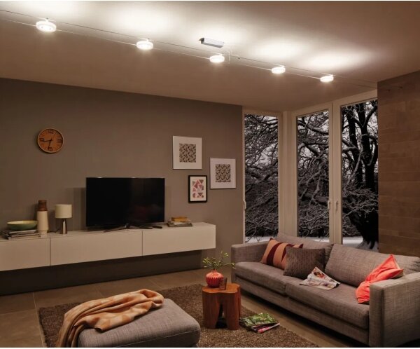 Paulmann 94109 - SADA 5xLED/4,3W Kompletní lankový systém MAC 230V