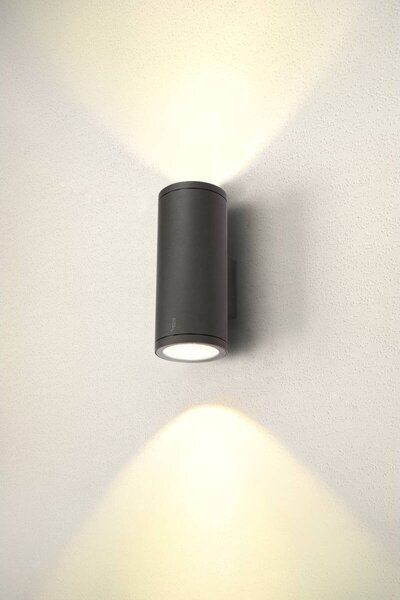 LA 1003441 ENOLA ROUND UP/DOWN L Outdoor, nástěnné LED svítidlo, antracitové, CCT 3000/4000K - BIG WHITE (SLV)