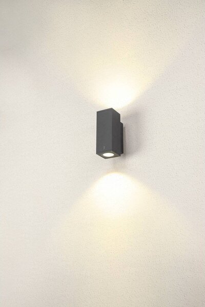LA 1003418 ENOLA SQUARE UP/DOWN S Outdoor, nástěnné LED svítidlo, antracitové - BIG WHITE (SLV)