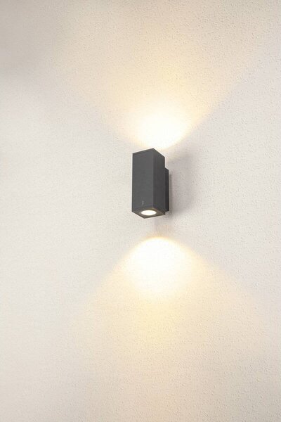 LA 1003418 ENOLA SQUARE UP/DOWN S Outdoor, nástěnné LED svítidlo, antracitové - BIG WHITE (SLV)