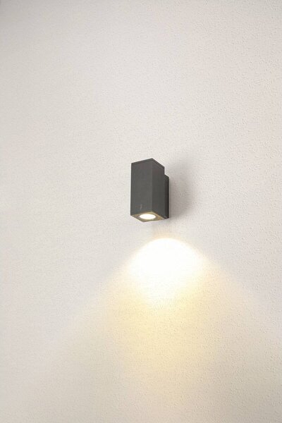 LA 1003416 ENOLA SQUARE S single Outdoor, nástěnné LED svítidlo, antracitové - BIG WHITE (SLV)