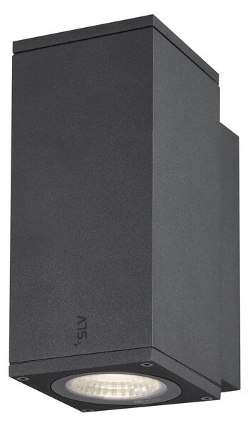 LA 1003416 ENOLA SQUARE S single Outdoor, nástěnné LED svítidlo, antracitové - BIG WHITE (SLV)