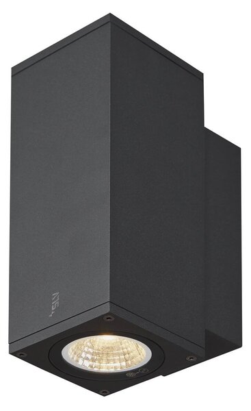 LA 1003418 ENOLA SQUARE UP/DOWN S Outdoor, nástěnné LED svítidlo, antracitové - BIG WHITE (SLV)