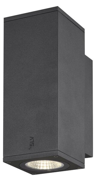 LA 1003418 ENOLA SQUARE UP/DOWN S Outdoor, nástěnné LED svítidlo, antracitové - BIG WHITE (SLV)