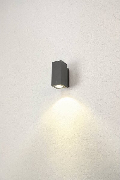 LA 1003416 ENOLA SQUARE S single Outdoor, nástěnné LED svítidlo, antracitové - BIG WHITE (SLV)