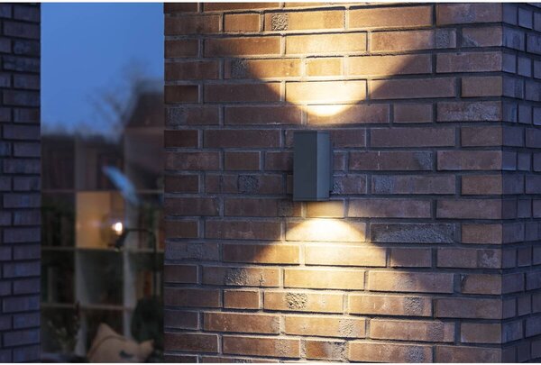 LA 1003418 ENOLA SQUARE UP/DOWN S Outdoor, nástěnné LED svítidlo, antracitové - BIG WHITE (SLV)