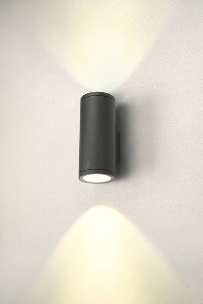 LA 1003441 ENOLA ROUND UP/DOWN L Outdoor, nástěnné LED svítidlo, antracitové, CCT 3000/4000K - BIG WHITE (SLV)