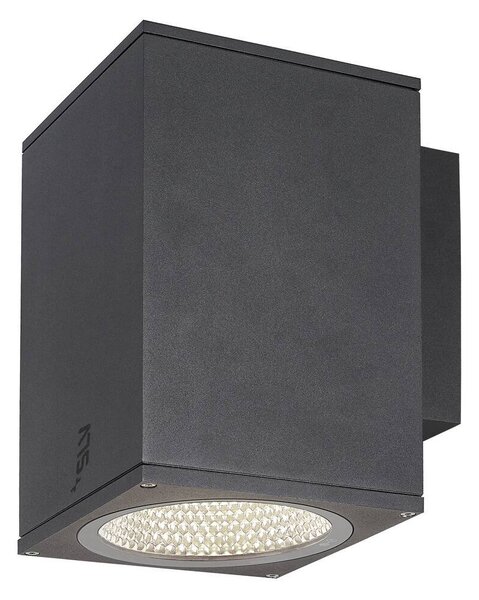 LA 1003437 ENOLA SQUARE L single Outdoor, nástěnné LED svítidlo, antracitové, CCT 3000/4000K - BIG WHITE (SLV)