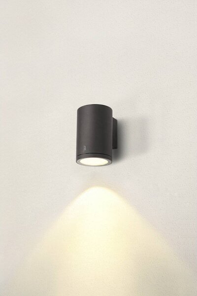 LA 1003440 ENOLA ROUND L single Outdoor, nástěnné LED svítidlo, antracitové, CCT 3000/4000K - BIG WHITE (SLV)