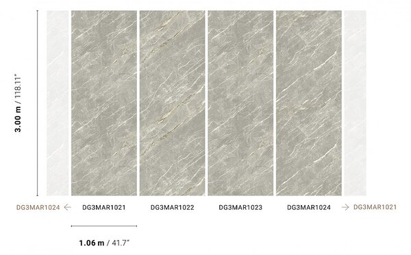 Vliesová fototapeta na zeď, mramor, DG3MAR1021, Wall Designs III, Khroma by Masureel