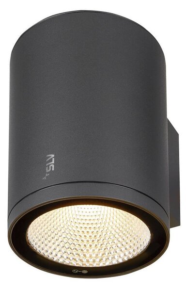 LA 1003440 ENOLA ROUND L single Outdoor, nástěnné LED svítidlo, antracitové, CCT 3000/4000K - BIG WHITE (SLV)
