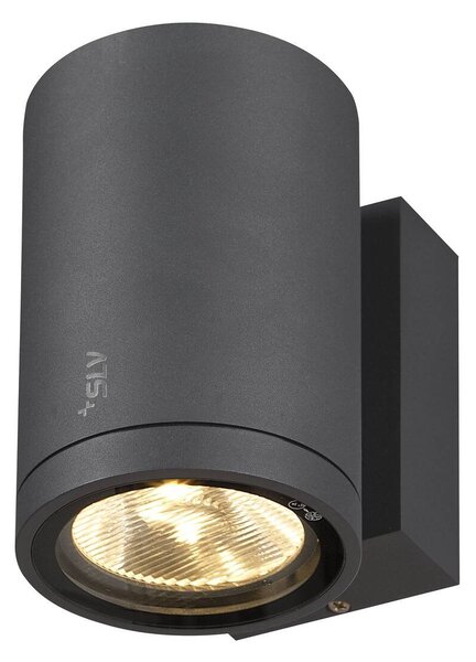 LA 1003423 ENOLA ROUND M single venkovní LED nástěnné přisazené svítidlo antracit - BIG WHITE (SLV)