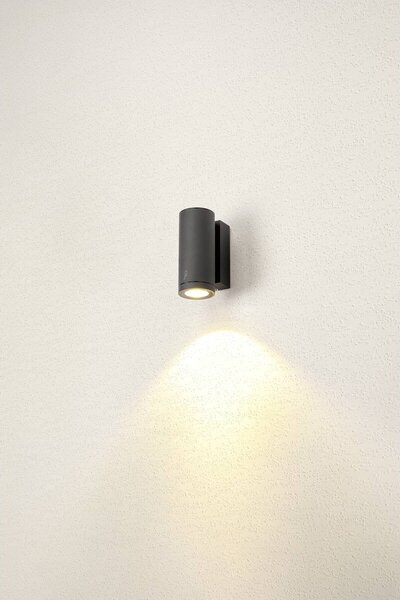 LA 1003422 ENOLA ROUND S single Outdoor, nástěnné LED svítidlo, antracitové - BIG WHITE (SLV)