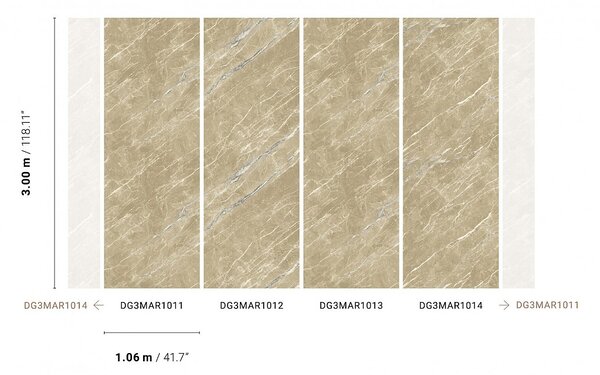 Vliesová fototapeta na zeď, mramor, DG3MAR1014, Wall Designs III, Khroma by Masureel