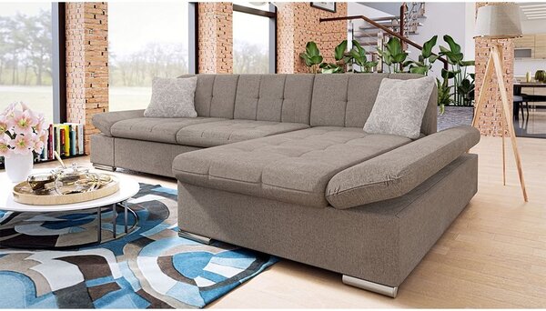 Rohová sedací souprava Laviva Premium, Potah: Maya 07 + Maya 07 + Maya 02, Strana: pravá 5903211466380