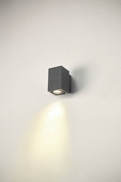 LA 1003417 ENOLA SQUARE M single venkovní LED nástěnné přisazené svítidlo antracit - BIG WHITE (SLV)