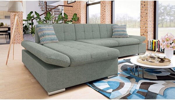 Rohová sedací souprava Laviva Premium, Potah: Maya 07 + Maya 07 + Maya 02, Strana: pravá 5903211466380