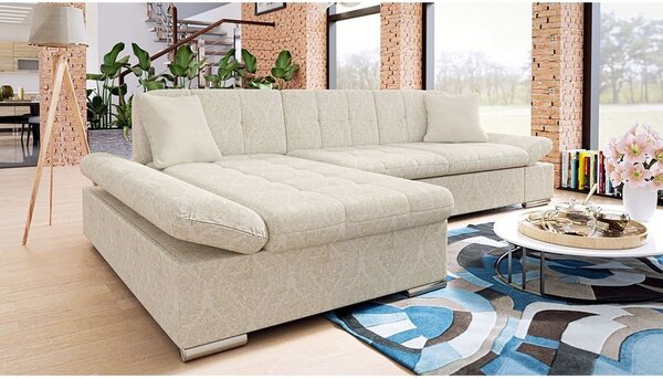 Rohová sedací souprava Laviva Premium, Potah: Maya 07 + Maya 07 + Maya 02, Strana: pravá 5903211466380