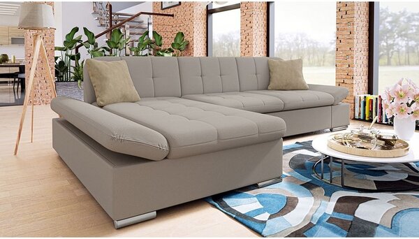 Rohová sedací souprava Laviva Premium, Potah: Maya 07 + Maya 07 + Maya 02, Strana: pravá 5903211466380