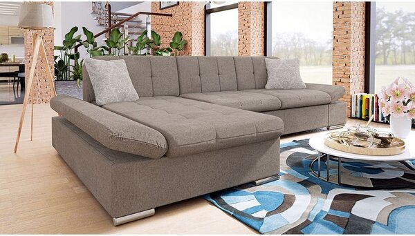 Rohová sedací souprava Laviva Premium, Potah: Maya 07 + Maya 07 + Maya 02, Strana: pravá 5903211466380