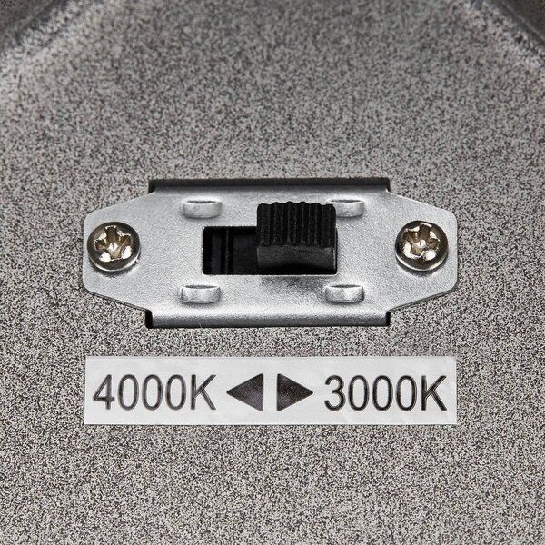 LA 1003439 ENOLA SQUARE L Outdoor, stropní LED svítidlo, antracitové, CCT 3000/4000K - BIG WHITE (SLV)