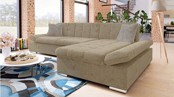 Rohová sedací souprava Magnir Premium, Potah: Maya 07 + Maya 07 + Maya 02, Strana: pravá 5903211466595