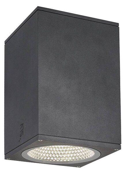 LA 1003439 ENOLA SQUARE L Outdoor, stropní LED svítidlo, antracitové, CCT 3000/4000K - BIG WHITE (SLV)