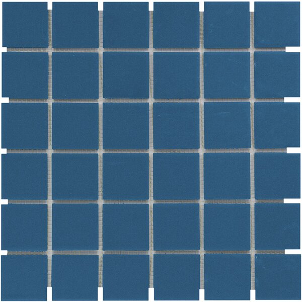The Mosaic Factory Keramická mozaika modrá Mozaika 5 Blue 4,8x4,8 (30,9x30,9) cm - LO1019