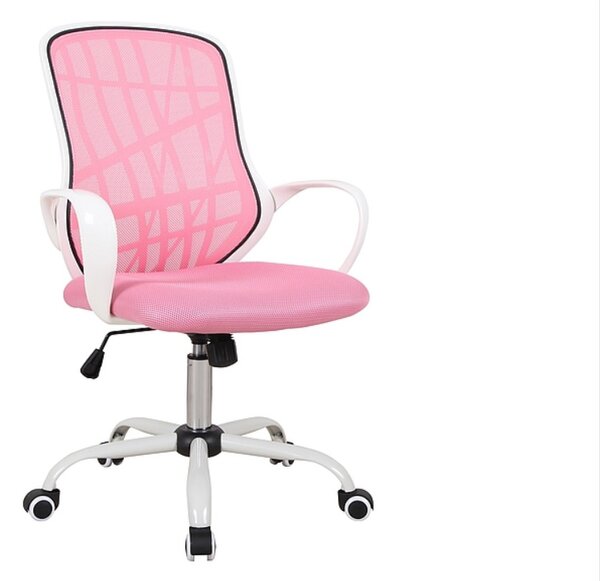 Dětská otočná židle - JONY růžová