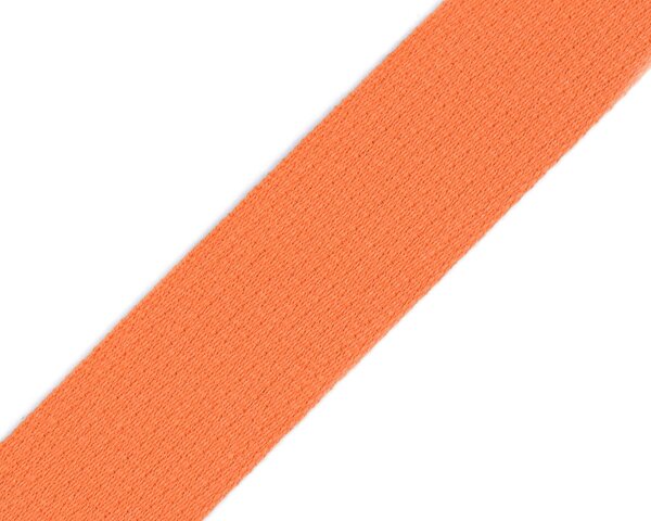Popruh bavlněný 490011/4302 oranžový, šíře 3cm (popruh v metráži)